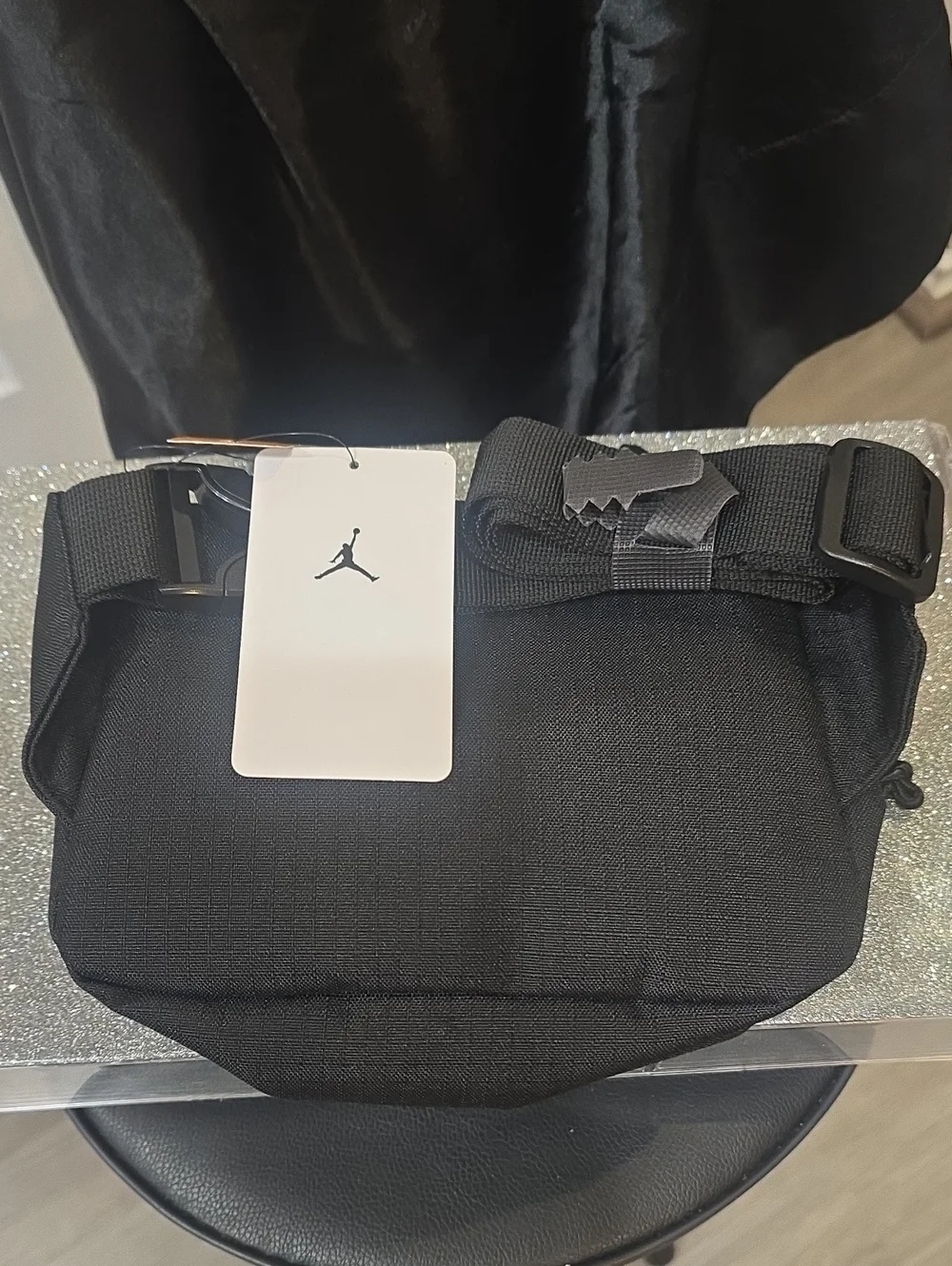 Jordan Cordura Crossbody Belt Bag- Black